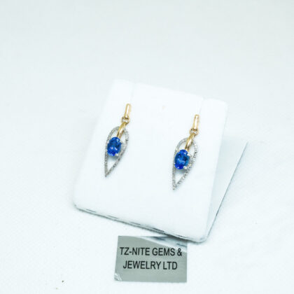 Curves Golden Earrings